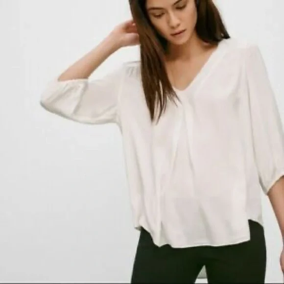 BABATON - white blouse - Picture 2 of 6